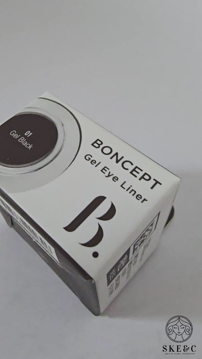 Boncept Ink Liquid Eyeliner Woody Brown+Gel Eyeliner Gel BROWN /Waterproof-Mild