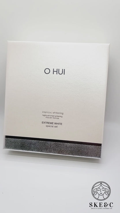Набор OHUI Extreme White Duo/тонер+эмульсия+наборы/осветление/темные пятна/витамины 