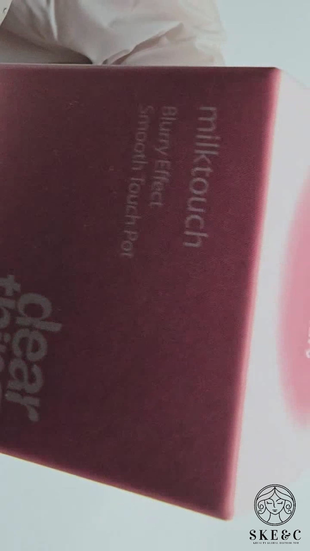 2EA / Milk Touch Dearthing Blurry Effect Smooth Touchpot/Random Color/5 color