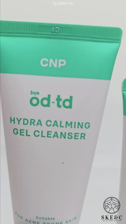 CNP bye od-td Hydra Calming Cream 50ml/1.69fl.oz.+Gel Cleanser 100ml/3.3 fl.oz.