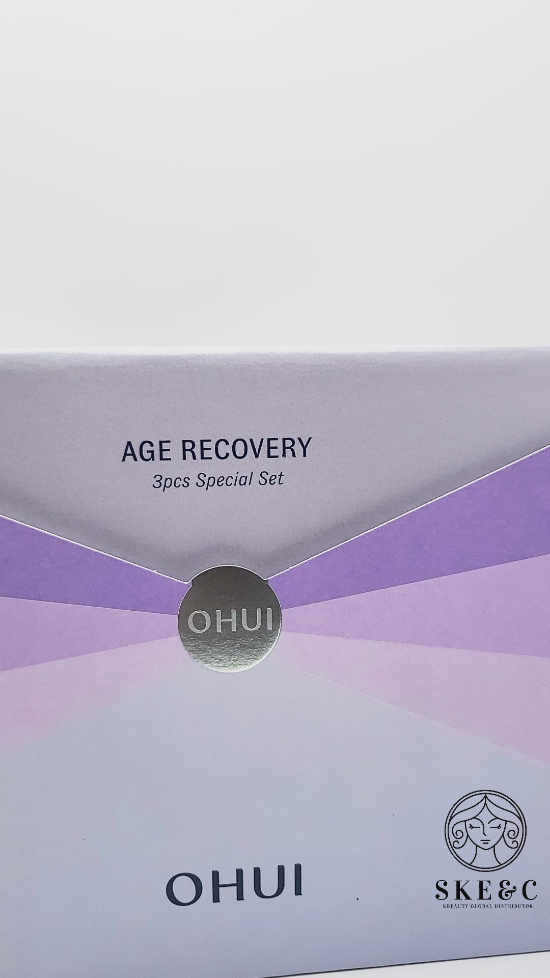 OHUI Age Recovery 3 Items Set/Toner+Emulsion+Cream/Anti-aging