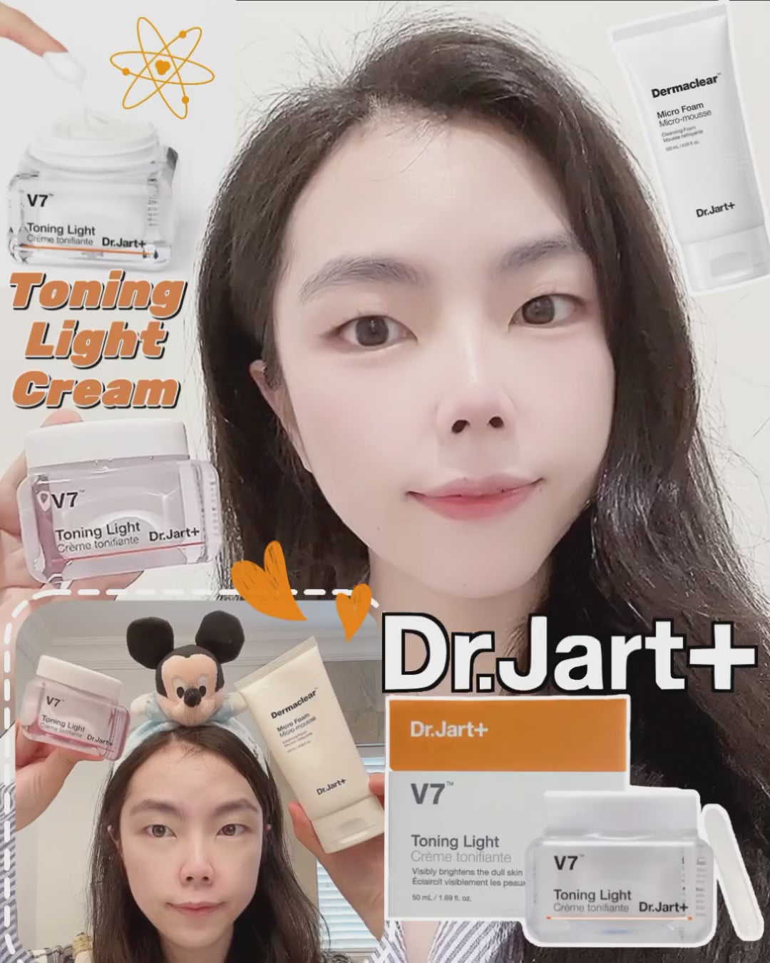 加载视频：Dr. Jart V7 Toning Light Brightening Cream 50ml/1.69ozDark Spot/Dry Skin/Tone up