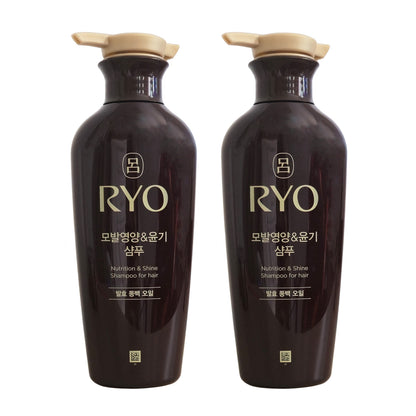  RYO Hair Nutrition & Shine Shampoo Duo Set (400ml x 2)
