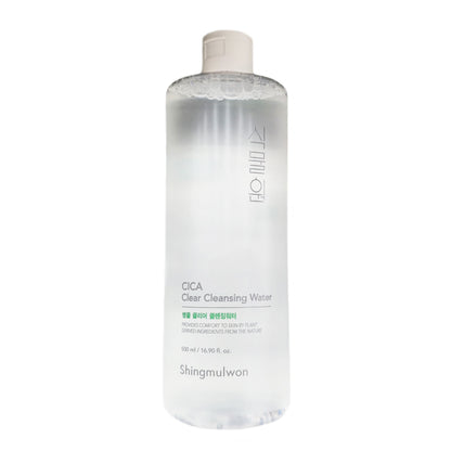 Shingmulwon Cica Clear Cleansing Water 500ml/Sensitive/Big Size/Korea