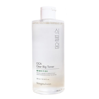 Shingmulwon Cica Clear Big Toner 300 ml/10.14 fl.oz./Sensitive Skin/Korea