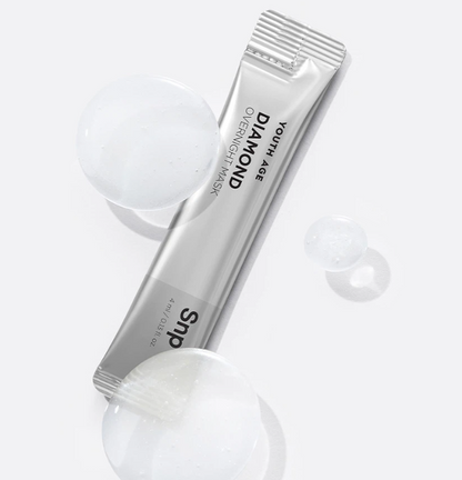 5 Pack- 50 Sticks- SNP Youth Age  Diamond Sleeping Mask 4ml x 10 Sticks