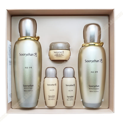 Sooryehan Boyun Essential Duo Set/Toner, Emulsion, Kits/Red Ginseng/Nourishing