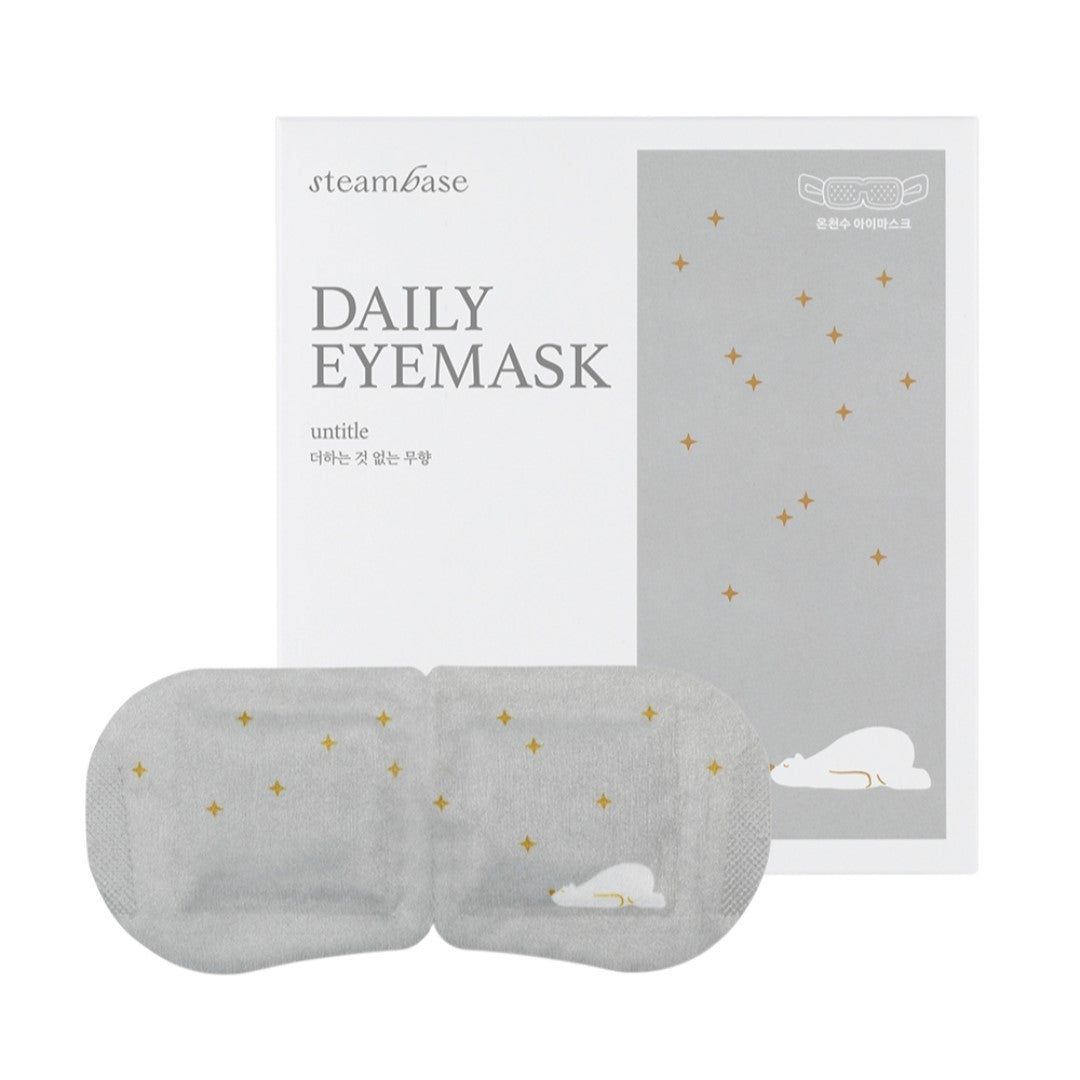 Steambase Daily Eyemask 24 Sheets/1box/Aroma Therapy/Thermal /Insomnia/No Aroma