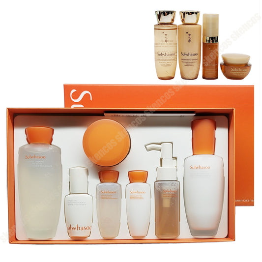 Sulwhasoo Essential Firming Special 7-teiliges Set + 4 Ginseng-Reisesets 