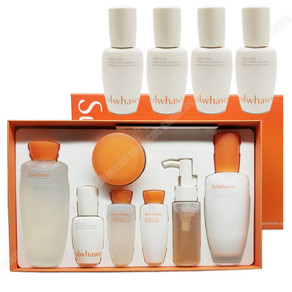 Sulwhasoo Essential Firming 7 pcs Special Set & Activating Serum 30ml/1fl oz+Duo Kits