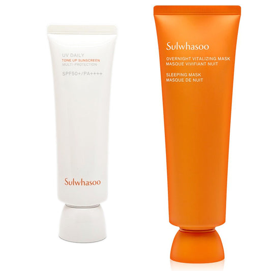 Sulwhasoo UV Wise Brightening Multi Protector/No.1Creamy Glow+Mask Pack 2EA 