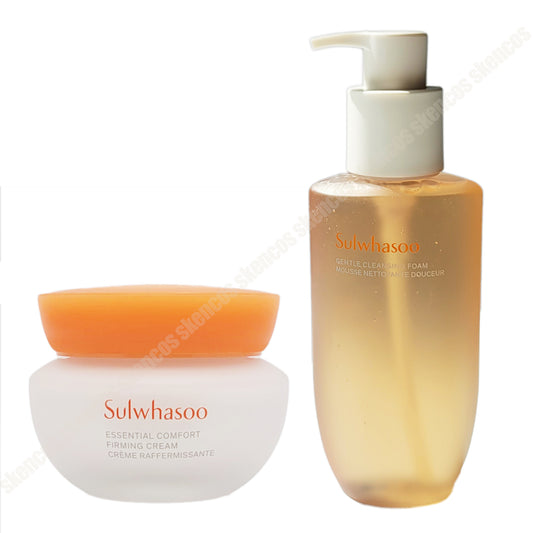 Sulwhasoo Essential Firming Cream EX 75ml+Gentle Cleansing Foam 200ml/Anti-aging
