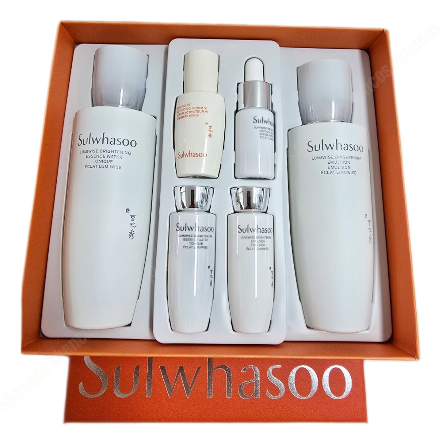 雪花秀 スノーワイズ ブライトニング セット / トナー+エマルジョン+トラベルキット