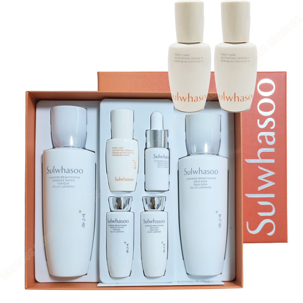 Sulwhasoo Lumiwise Brightening Luxury Ritual Set + Activating Serum 15ml x 2EA