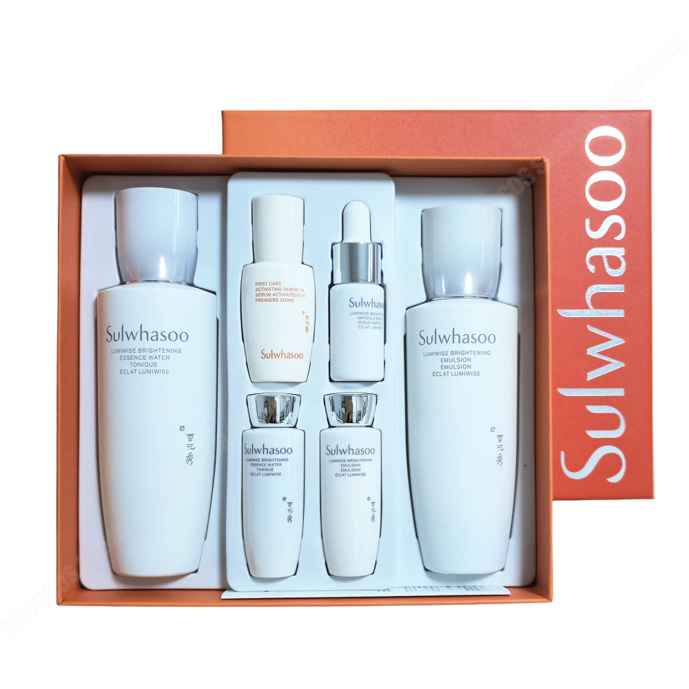 Sulwhasoo Lumiwise Brightening Set /Toner+Emulsion+Travel Kits