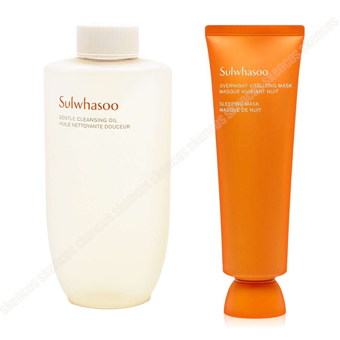 Sulwhasoo Gentle Cleansing Oil 200ml+Overnight Vitalizing Mask EX 35mlx2EA/2.3oz