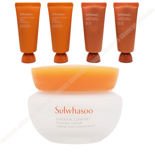 Sulwhasoo Essential Firming Cream EX 75 мл/пакет/набор для сна/осветляющих масок 