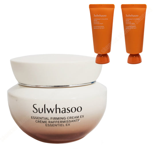 Sulwhasoo 紧致霜 EX 75ml /抗衰老+隔夜面膜 2EA/2.36 盎司