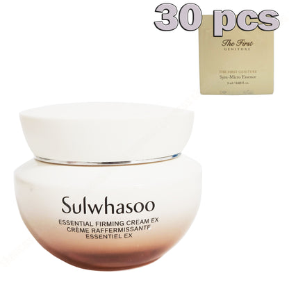 Sulwhasoo Essential Firming Cream EX 75ml +OHUI Sym-Micro Essence 30EA/O HUI