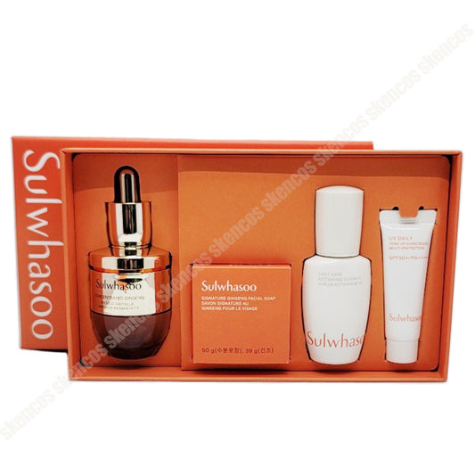 Sulwhasoo Concentrated Ginseng Rescue Ampoule 20g+Kits/Wrinkle/Antiaging/Renewed