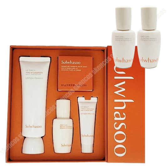 Sulwhasoo UV Wise Brightening Multi Protector Set SPF50+/Sonnencreme+Serum 2EA/1oz 