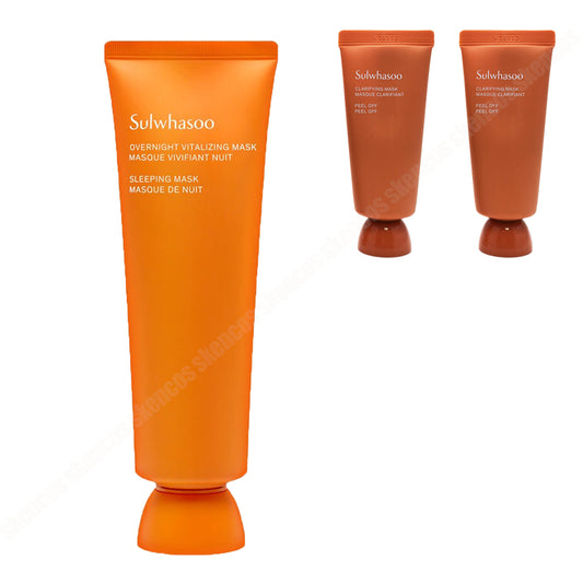 Sulwhasoo Overnight Vitalizing Mask EX 120ml+Clarifying Mask EX 70ml/Pores