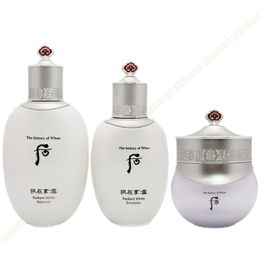 The History of Whoo Gongjinhyang Seol White Toner 150ml+Emulsion110ml+Cream 60ml/3 Items set