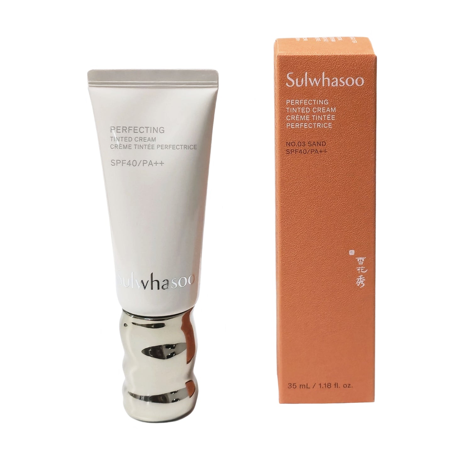 Sulwhasoo Perfecting Tinted Cream 35ml SPF 40 / PA++ / Makeup Base / Glow