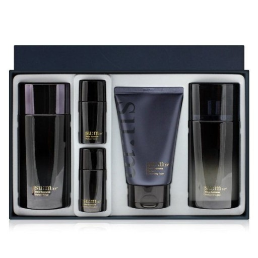 Sum37 Dear Homme Duo Set/For Men/Toner+Emulsion+Gift Travel Kit/Whitening/su:m37