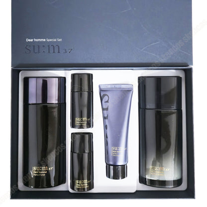 Sum37 Dear Homme Duo Set/For Men/Toner+Emulsion+Gift Travel Kit/Whitening/su:m37