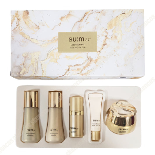 Sum37 Losec Summa Elixir 5Pcs Travel Kit-Gift /Toner+Emulsion+Cream+Serum+Eye