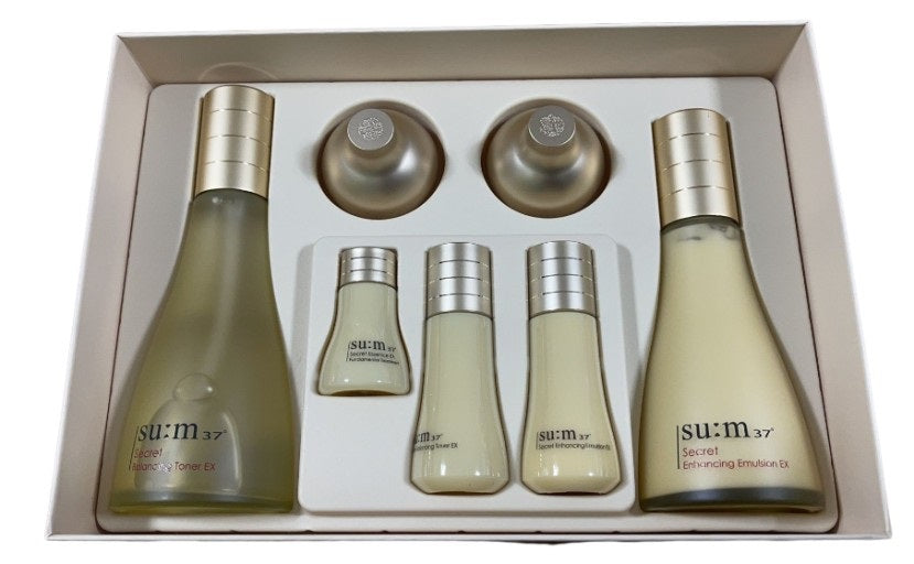 Sum 37-Su:m 37 Secret Special Set/Toner+Emulsion+Travel Kits/Moisturizer/Firming