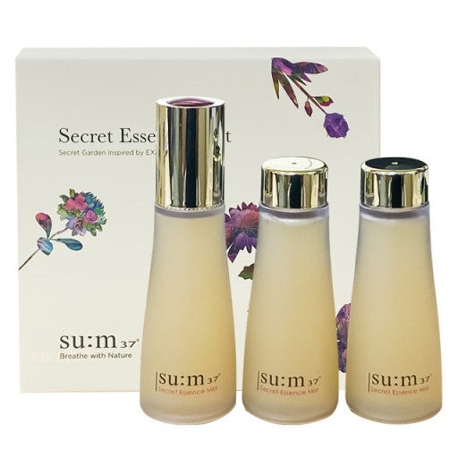 Sum37 Secret Essence Mist 60 мл + сменный блок 2 шт./ Чувствительная кожа/ Увлажнение/su:m37 