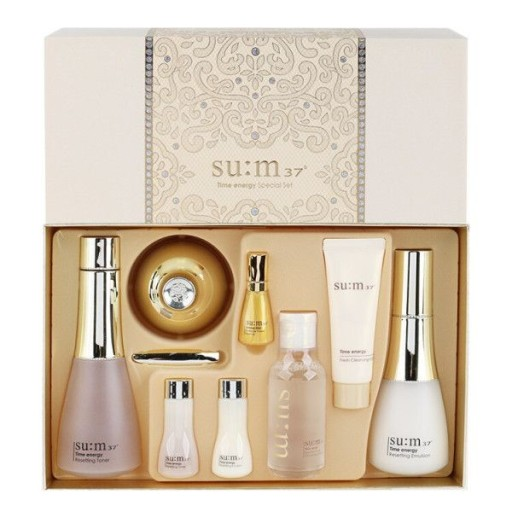 Sum 37 Time Energy Skin Resetting 3 items set/Toner+Emulsion+Cream/su:m 37˚