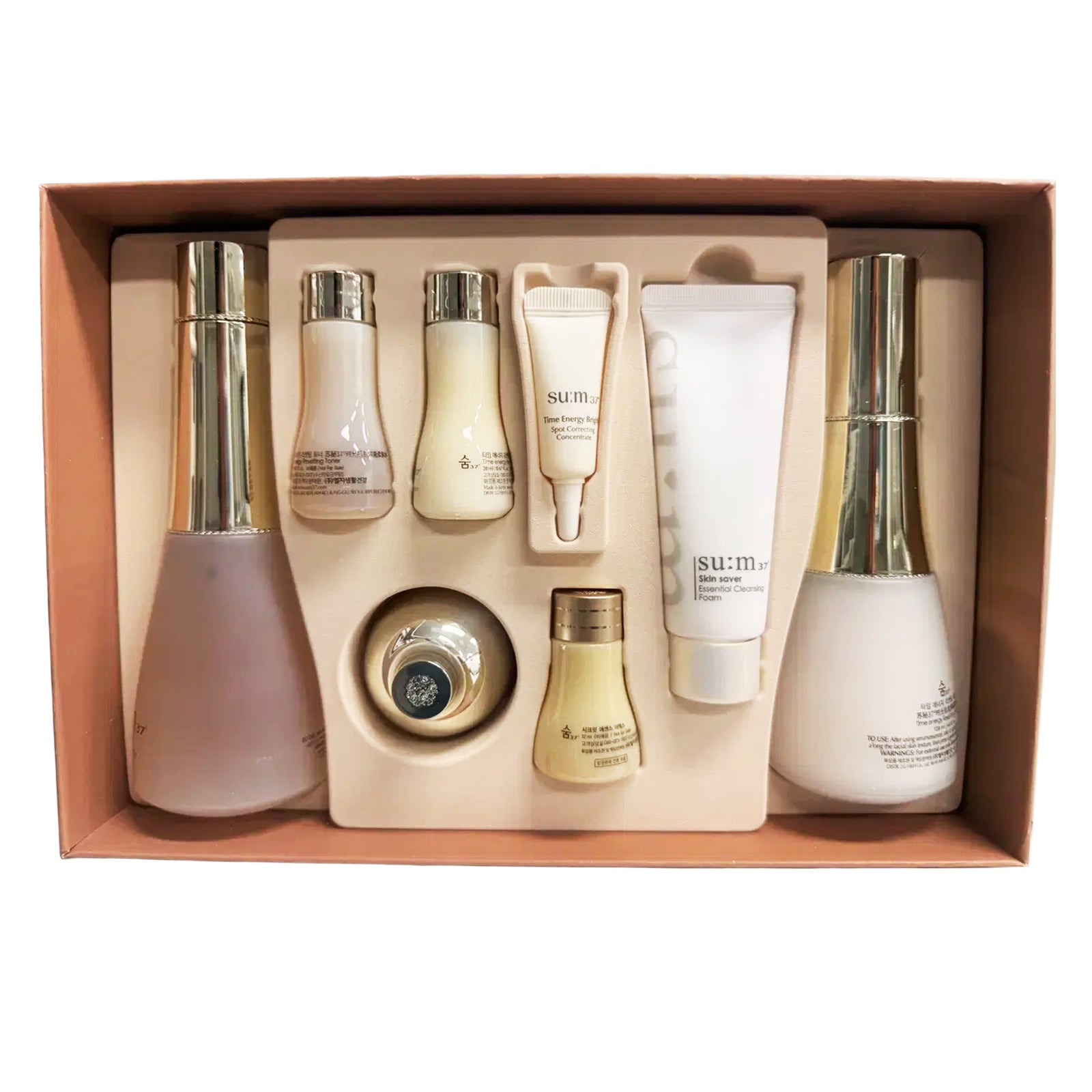 Sum 37 Time Energy Skin Resetting Duo set/Toner+Emulsion+Travel Kit/su:m 37˚