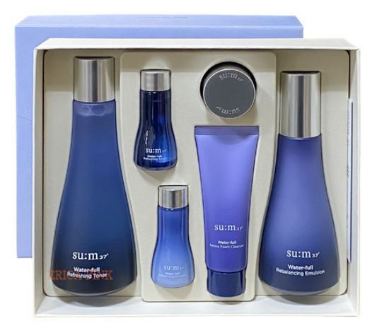 Sum37 Water Full 2 ​​Artikel Spezielles Geschenkset/Haut/Gellotion+Kits/su:m/Marine 