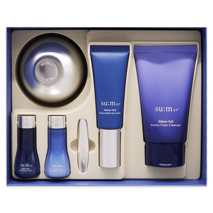 Sum37 Water-full Time Leap Water Gel Cream 4fl.oz+1 oz./Jumbo+4 Best Essence Kit/Su:m37