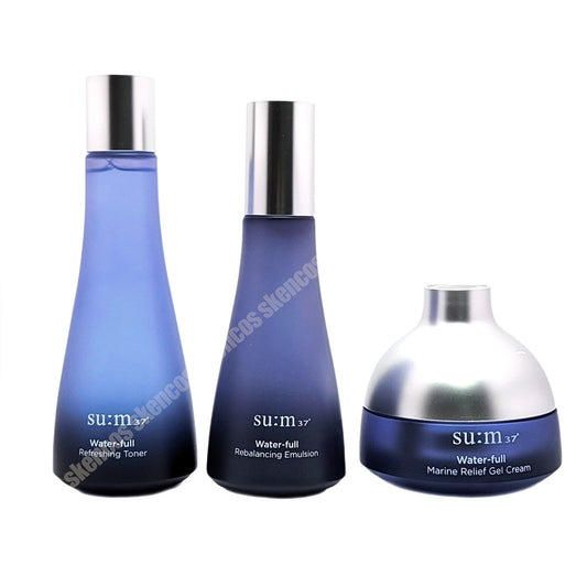 Sum 37 Water Full Marine Relief Skin Refresher + Gel Lotion + Gel Cream 50ml /su:m37