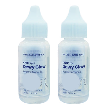 1+1/The Lab by Blanc doux Clear Hyal Dewy Glow Booster Ampoule 30ml/Glow Makeup-PP