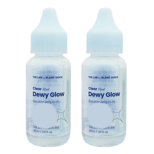 1+1/The Lab by Blanc doux Clear Hyal Dewy Glow Booster Ampoule 30ml/Glow Makeup-PP