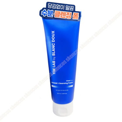 4EA - The LAB by Blanc Doux Clear Hyal Homme Cleansing Foam 120ml-For Men