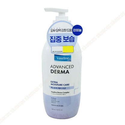Vaseline Advanced Derma Extra Care Lotion 500ml / 16.9 fl. oz.