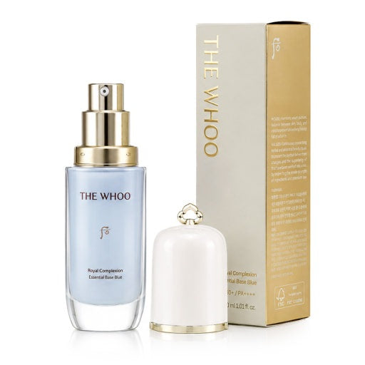 🌹 THE WHOO Royal Complexion Essential Base (30ml) Rose/Blue Color
