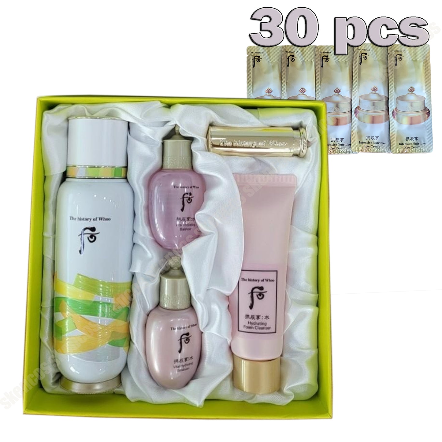 The History of Whoo Bichup First Care Moisture Anti Aging Essence 130ml Set/Big Size+Eye Cream