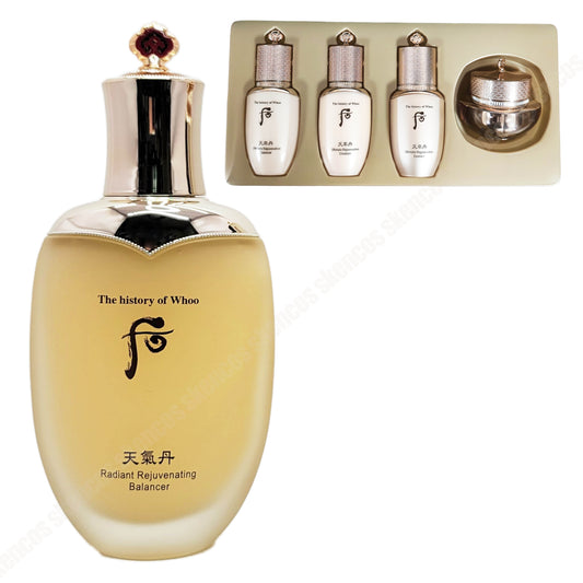 The History of Whoo Cheongidan Radiant Rejuvenating Balancer 150ml+Gift set 4pcs
