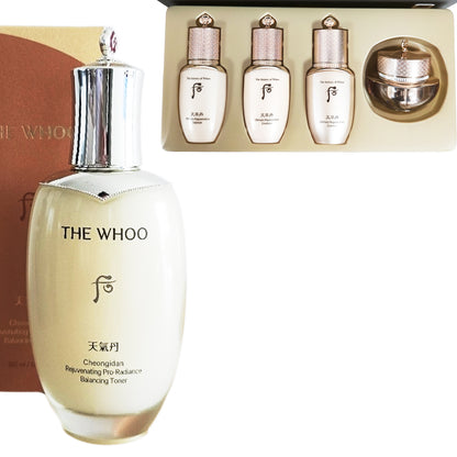 The History of Whoo Cheongidan Radiant Rejuvenating Balancer 150ml+Gift set 4pcs