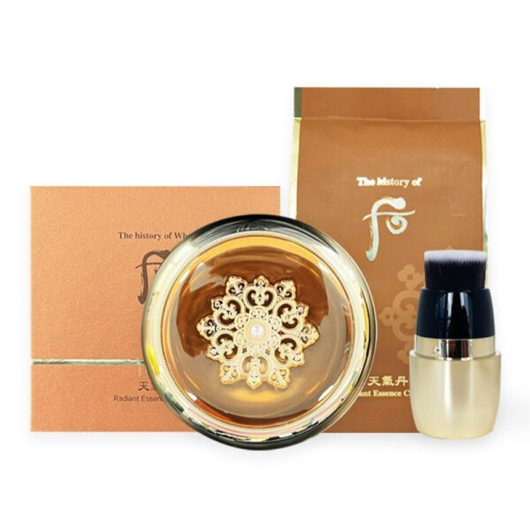 后[The History of Whoo] 拱辰享美奢华气垫粉底/亮泽+替换装/SPF50+/No.23 