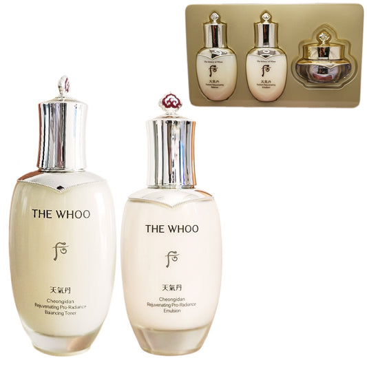 The History of Whoo Cheongidan Radiant Balancer 150ml+ Emulsion 110ml+3 Kit
