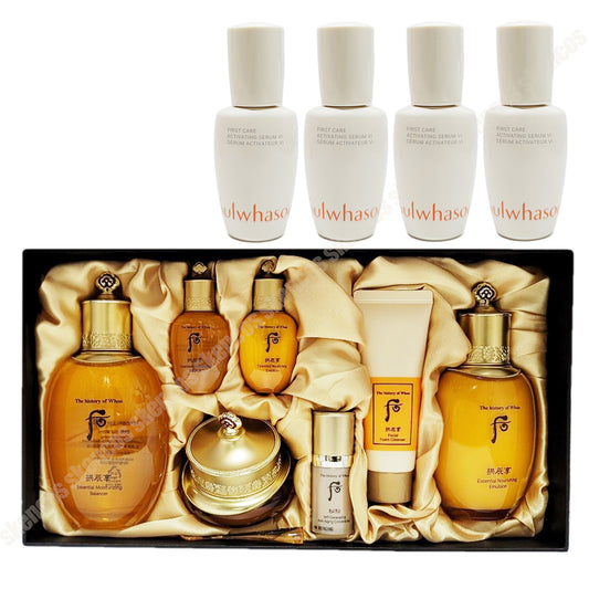 The History of Whoo Gongjinhyang Special Set/3 items+Sulwhasoo Serum 4ea/2fl.oz.