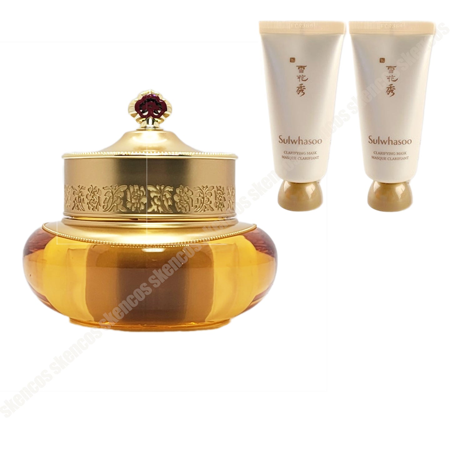 The History of Whoo Gongjinhyang Intensive Nutritive Cream+Clarifying Mask/Peel